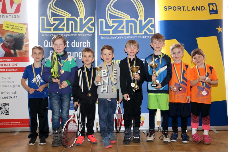 Kids 8 MIxed Gruppe Siegerehrung